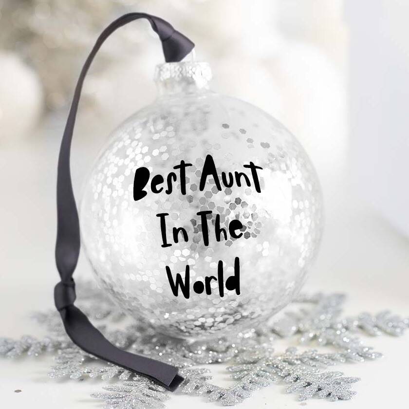 Personalised You're The Best Christmas Bauble, 1 of 3
