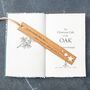 Personalised Gift Oak Bookmark 'You're A Star', thumbnail 1 of 4