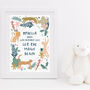 Let The Magic Begin Personalised New Baby Print, thumbnail 2 of 8