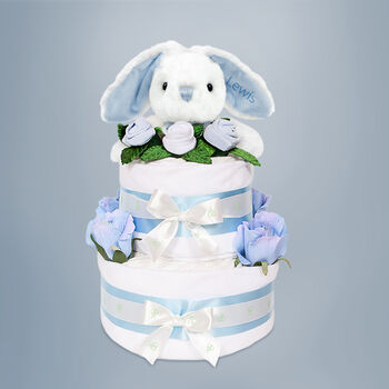 Little Bunny Two Tier Nappy Cake, 2 of 11