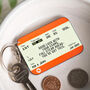 Personalised Good Luck In Exams Keyring, thumbnail 2 of 2
