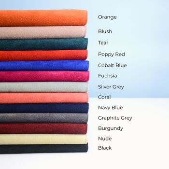 Monogram Suede Clutch Bag, 5 of 11
