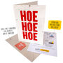 'Hoe Hoe Hoe' Eco Friendly Plantable Christmas Card, thumbnail 2 of 9