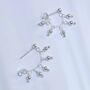 Sterling Silver Hanging Lanterns Chain Studs, thumbnail 4 of 8