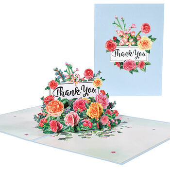 Thank You Pop Up Card Gift For Friends, 2 of 4