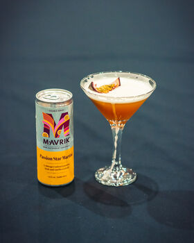 New Mavrik Non Alcoholic Passionfruit Martini Four Pack, 3 of 5