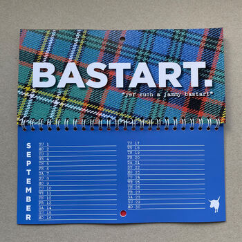 Scottish Insults Calendar 2024 By Hiya Pal, 3 of 3