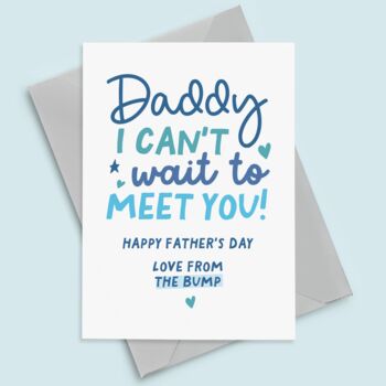 Cute Father's Day Card From The Bump, 5 of 5