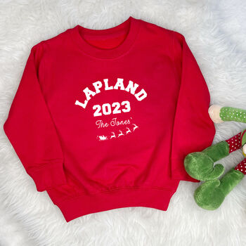 Family Lapland Matching Christmas Jumpers, 2 of 4