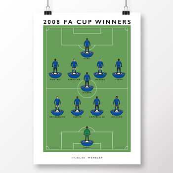 Portsmouth 2008 Fa Cup Poster, 2 of 8