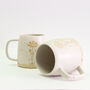 Cosmos Flower Ceramic Mug, thumbnail 3 of 4