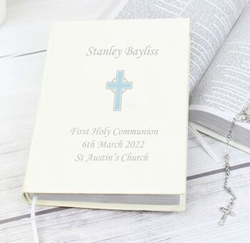 Personalised Bible With Cross, 2 of 3