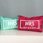 Personalised Mr And Mrs Established Toiletry Bags, thumbnail 2 of 6