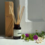 Garden Mint, Frankincense And Rose Geranium Rattan Reed Diffuser, thumbnail 1 of 7