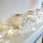 Clear Crystal LED Light Garland, thumbnail 1 of 2