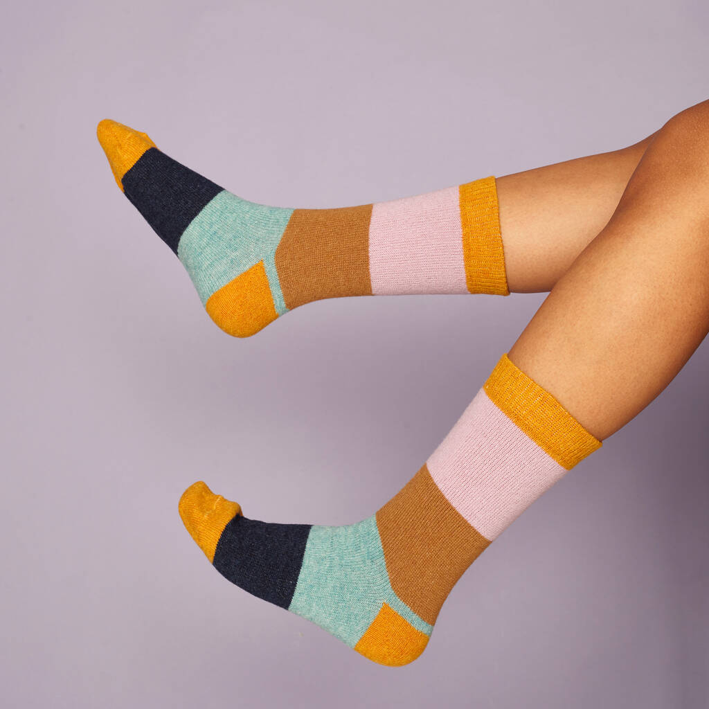 Soft Lambswool Ankle Socks For Women, 1 of 8
