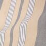 Personalised Grey Beige Striped Premium Cotton Apron, thumbnail 4 of 7