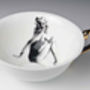 Cup And Saucer With Pin Up Girl, thumbnail 10 of 12