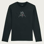 Lunar Space Tech Black Long Sleeve Top, thumbnail 1 of 6
