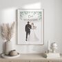 Personalised Father Of The Bride Wedding Print, thumbnail 1 of 6