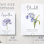 Flower Themed Wedding Table Numbers, thumbnail 3 of 9