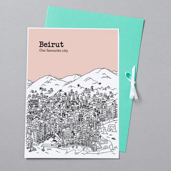 Personalised Beirut Print, 10 of 10