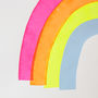 Neon Rainbow Screen Print, thumbnail 2 of 3
