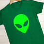 Personalised Alien Festival T Shirt, thumbnail 1 of 10