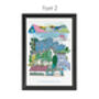 Windermere Skyline Personalised Print, Lake District, thumbnail 3 of 6