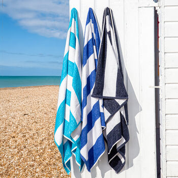 Personalised Embroidered Cabana Style Beach Towel, 4 of 11