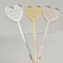 Personalised Heart Drink Stirrers, thumbnail 3 of 3