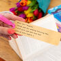 Thank You Teacher Personalised Gold Bookmark, thumbnail 1 of 7