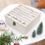 Personalised Have Yourself A Merry Christmas Eve Box, thumbnail 1 of 10