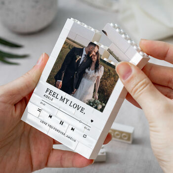 Personalised Wedding Memory Block Style Keepsake, 9 of 10