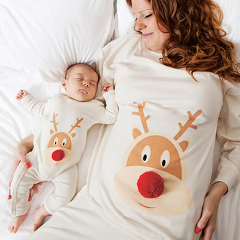 First Christmas Reindeer Romper Personalisation Option, 2 of 5