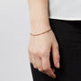 Adjustable Friendship Bracelet With 18ct Gold Vermeil, thumbnail 2 of 9