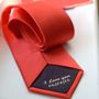 Personalised Secret Message Tie, thumbnail 1 of 8