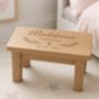 Personalised Christening Stool, thumbnail 1 of 3