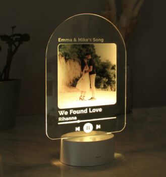Personalised Any Song LED Colour Changing Light, 4 of 4