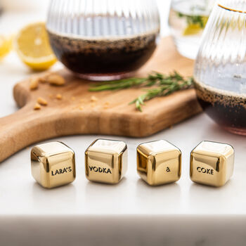 Personalised Stainless Steel Ice Cubes, 5 of 12
