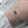 Kyanite Silver Rope Bracelet, thumbnail 6 of 6