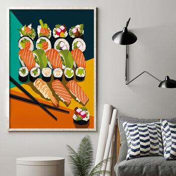 Sushi Art Print, 4 of 4