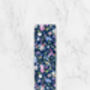 Handmade 100% Cotton Floral Print Tie In Blue And Pink, thumbnail 7 of 7
