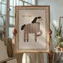 Off I Trot Hallway Print, thumbnail 1 of 3
