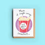 Popcorn Mother's Day Card, thumbnail 2 of 3