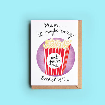 Popcorn Mother's Day Card, 2 of 3