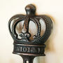 Cast Iron Queen's Crown Hook, thumbnail 2 of 4