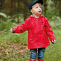 Personalised Embroidered Children's Rain Coat, thumbnail 1 of 3