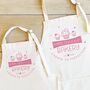 Personalised Mother Daughter Matching Baking Aprons, thumbnail 1 of 4