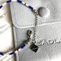 Ipswich Town Football Fan Bead Bracelet With Charms, thumbnail 5 of 5